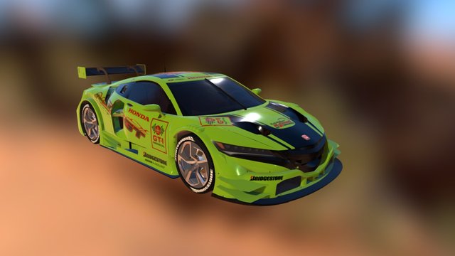 NSX Concept GT 3D Model