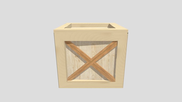 Project 6 - Wooden Crate 3D Model