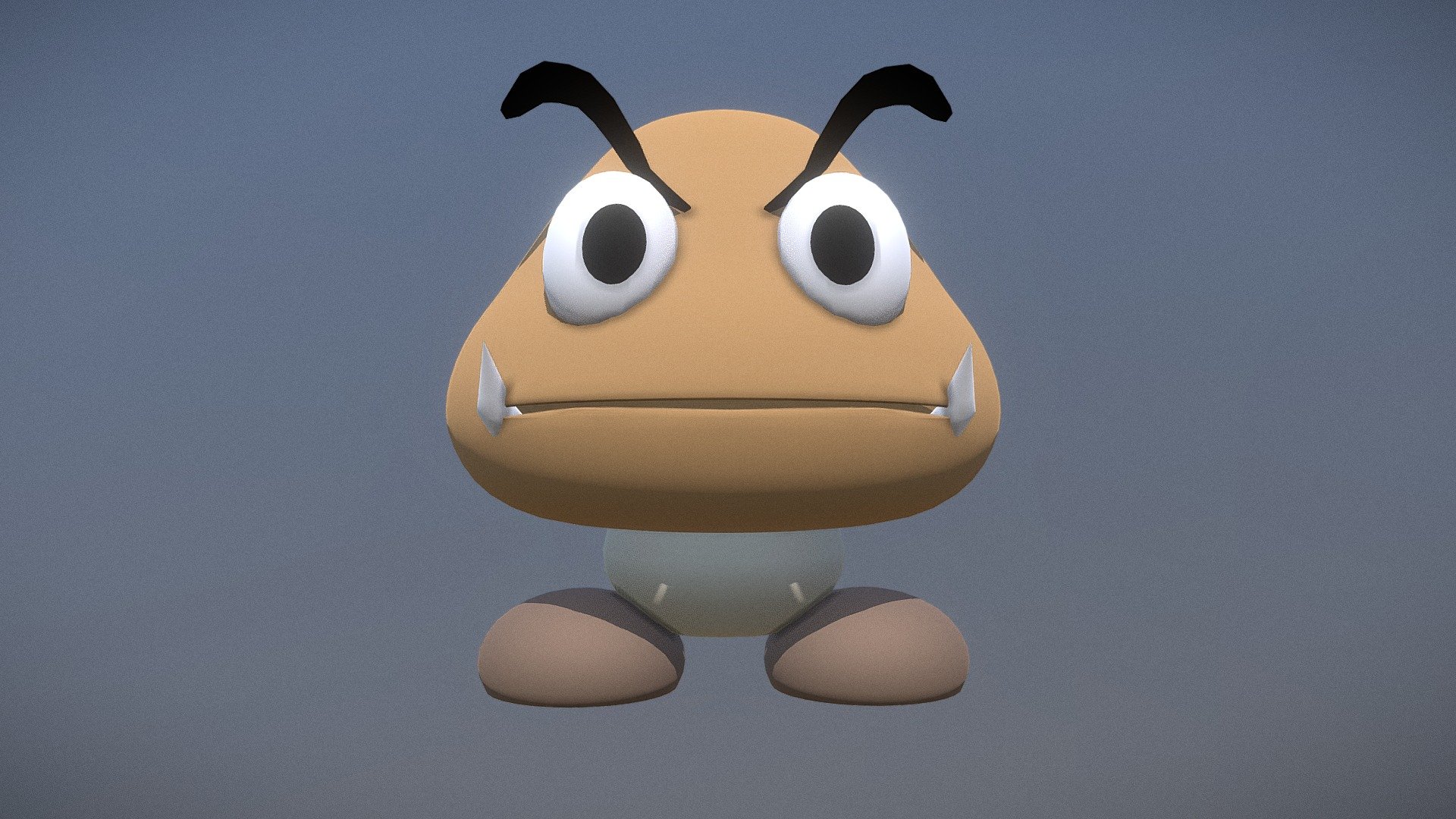 Goomba Super Mario Bros Download Free 3d Model By Yanez Designs Yanez Designs 98cbb2e 4430