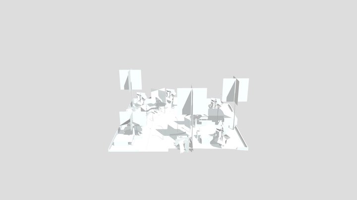 Grove Street 3D Model