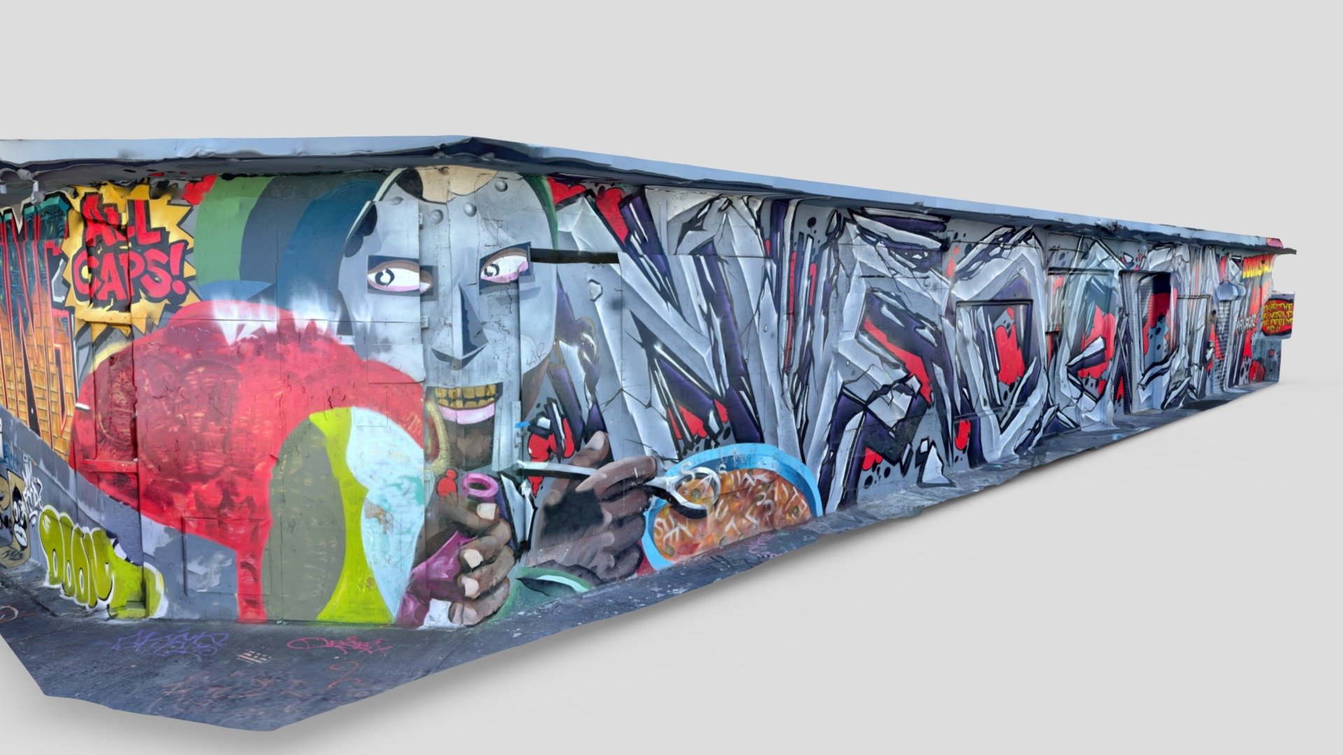 MF DOOM Wynwood Wall