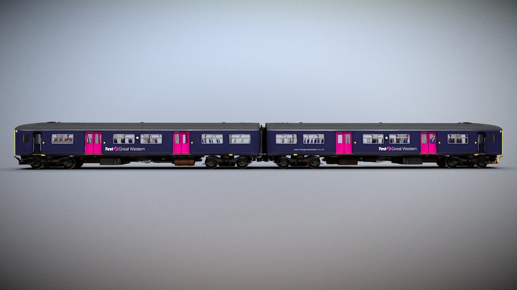 Train - British Rail Class 150 DMU