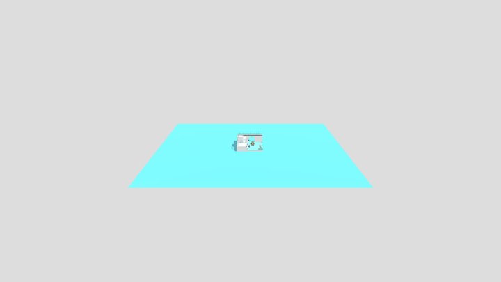 Blender 2.83 Splash Screen (#BCON22Challenge) 3D Model