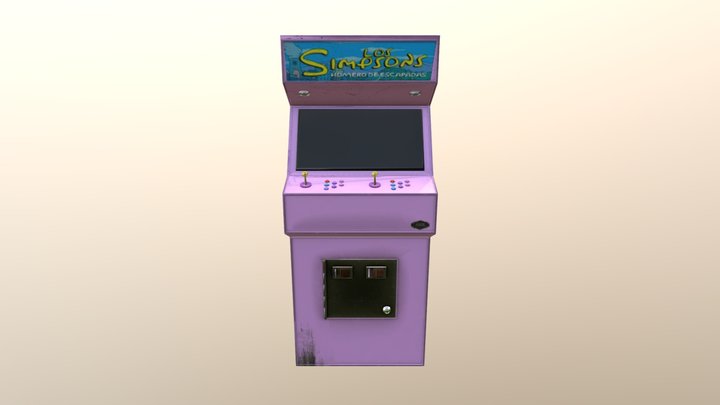Maquina Arcade 3D Model