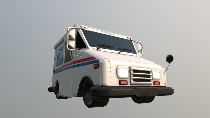 Grumman LLV WIP 3D Model