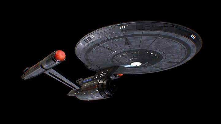 Star Trek - DSC Enterprise 3D Model