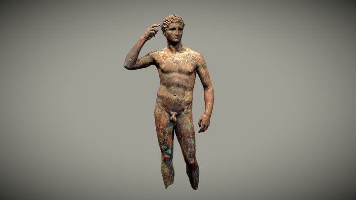 Victorious Athlete - 3D scan 3D Model