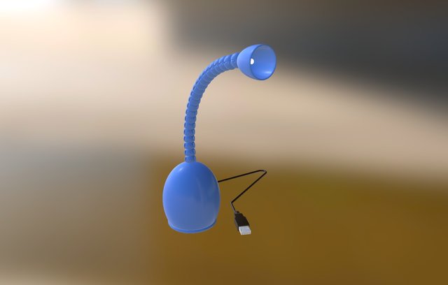 USB Lamp 3D Model