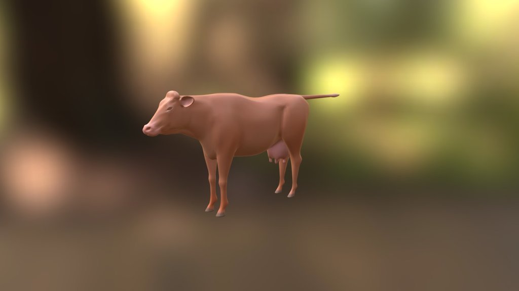 Cow_WIP - 3D model by Emma Versini (@emmaversini) [98ce7ed] - Sketchfab