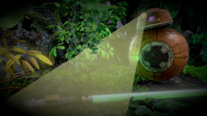 STAR WARS CUSTOM BB-9E 3D Model