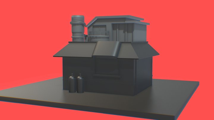 ICHIRAKUUU 3D Model