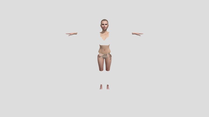 Britney Spears 3D Model