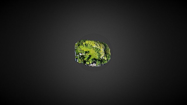 Great Orme Pen y Dinas Hill Fort 3D Model