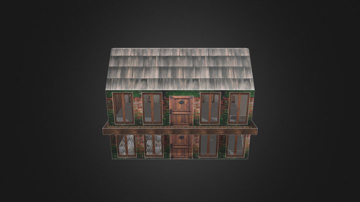 Ivy Brick Home – Kostenloses 3D-Modell STL