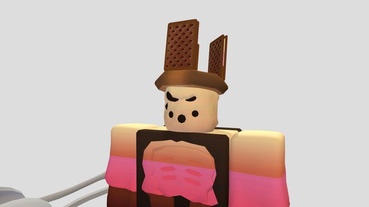 one scoop 1x1x1x1 3D Model