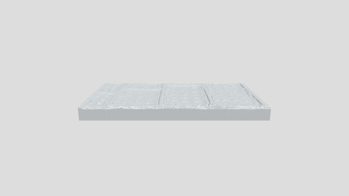 Plasterbare texture for valley view hallway 3D Model