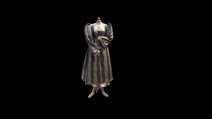 Dress 3 - Lyceum Club of Greek Women - Chania 3D Model