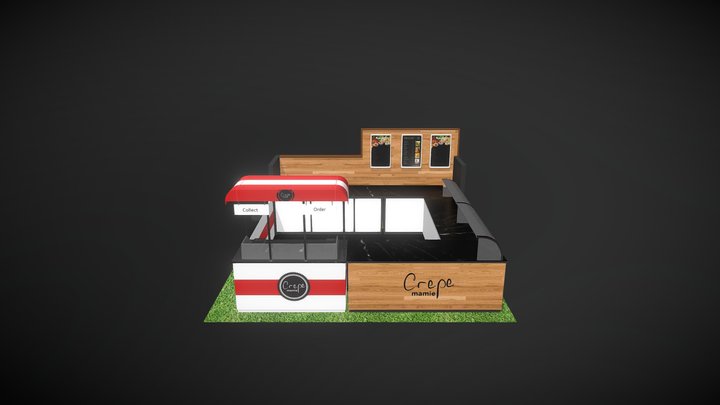 Counter_10 3D Model