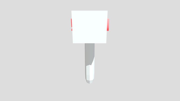 Kick Hammer for GTAG fan game 3D Model