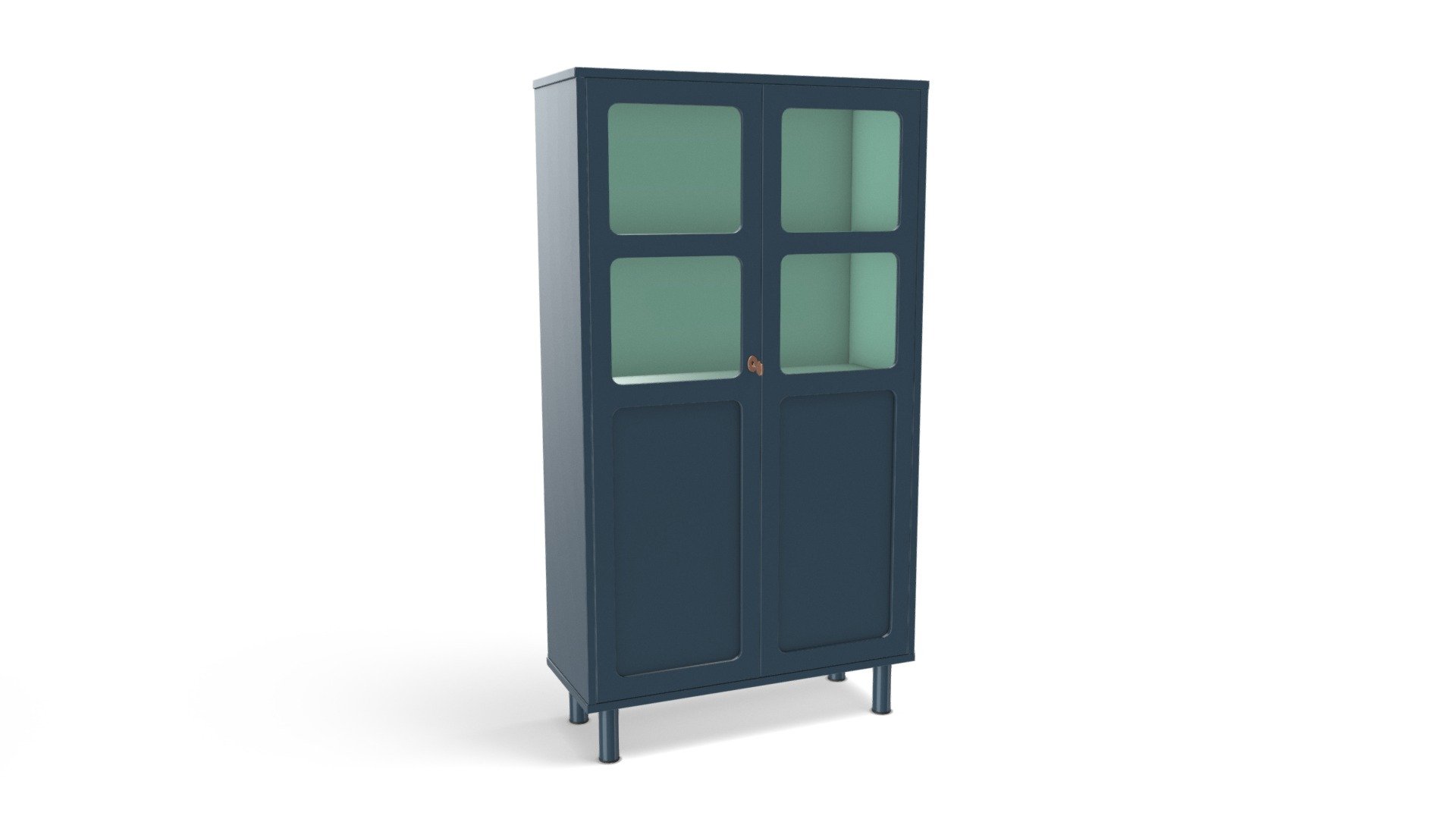 Quin Cabinet, Blue