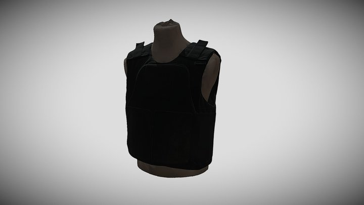 MOD Body Armour Vest 3D Model
