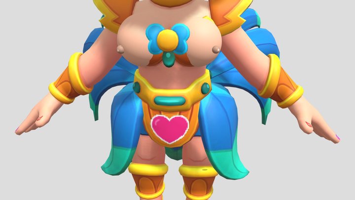 flag_bearer_piper 3D Model
