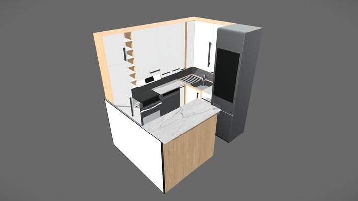 Kitchen Model 3D Model