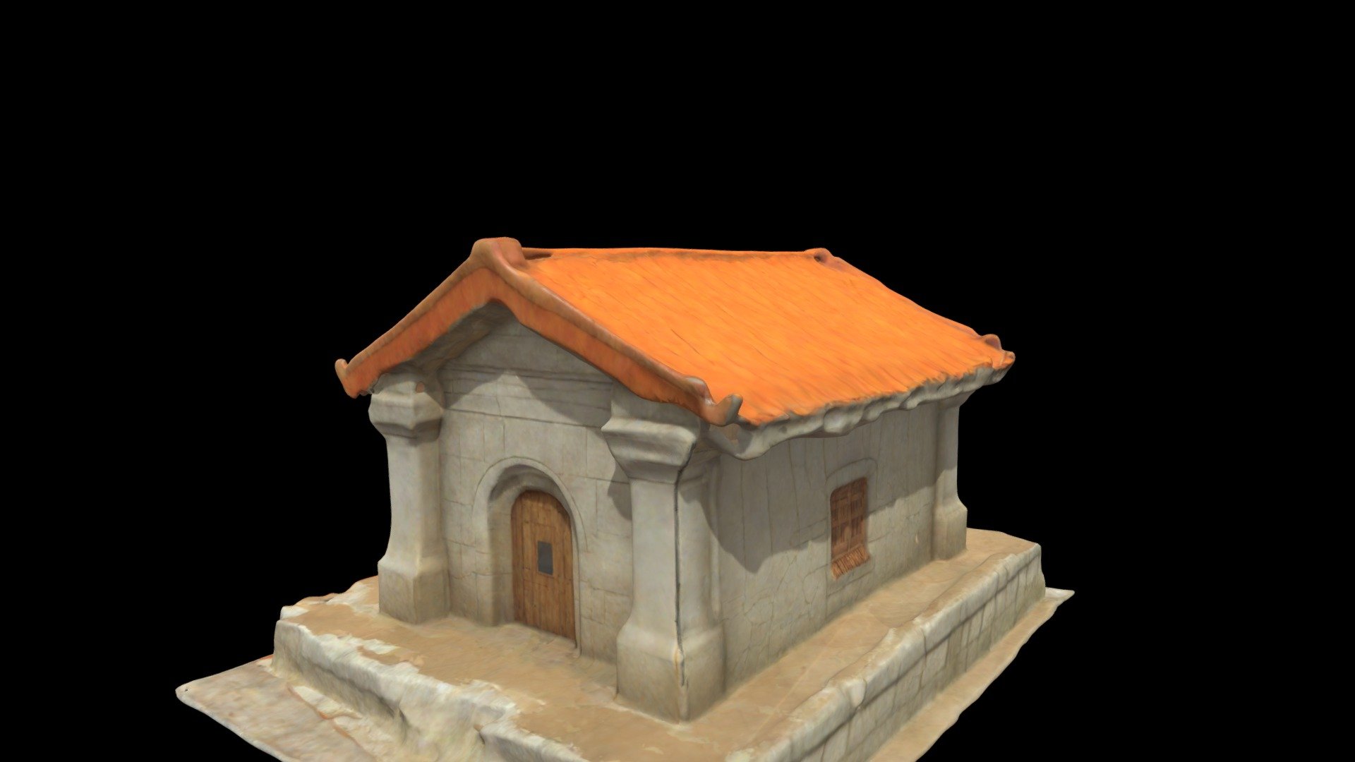 Ancient House - Download Free 3D model by Trident.AI [98d78af] - Sketchfab