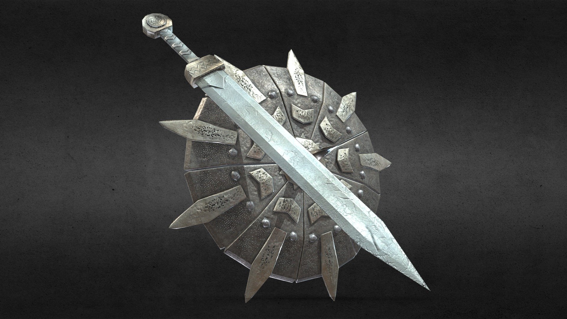 Gladius Sword And Shield