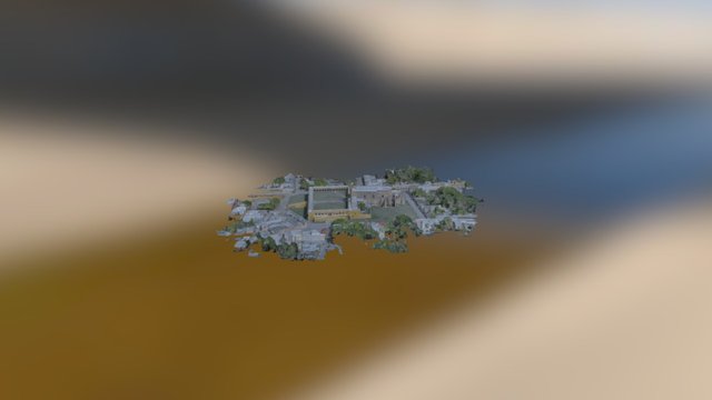 Convento Izamal, Yucatán. 3D Model
