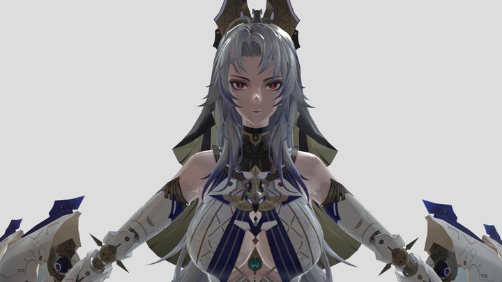 Veronica: Sash Of Silence  (PGR) 3D Model