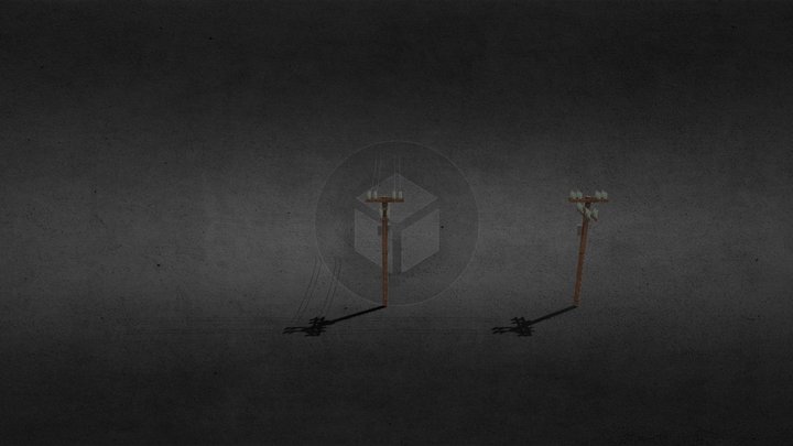 Pole Light 3D Model