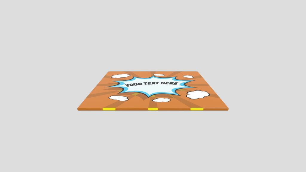 Explosion Speech Bubble Procedural