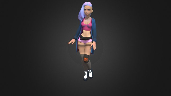 Walking 3D Model