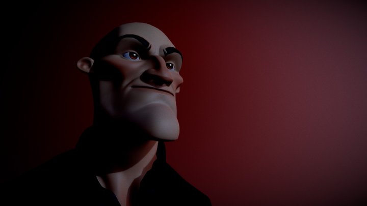 Awesome Chin 3D Model