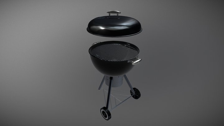 Barbecue 3D Model