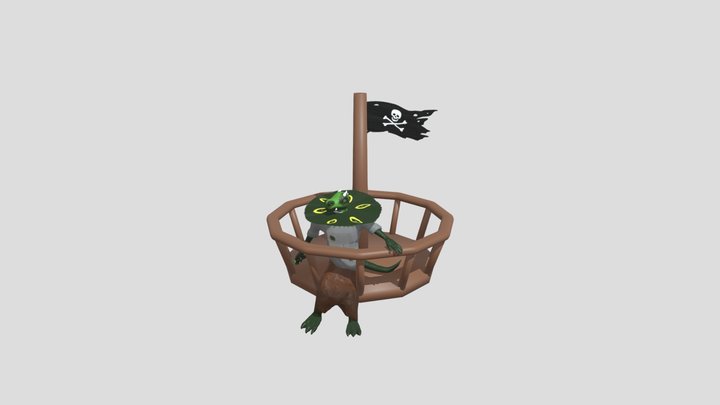 Frilla_im_Ausguck 3D Model