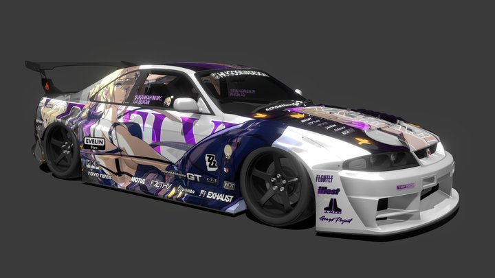Nissan Skyline GTR-R33 Top Secret x Hugosilva