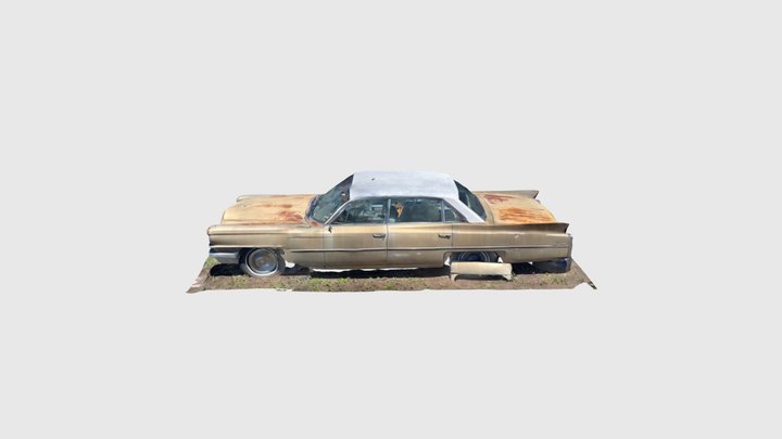 1963 Cadillac 3D Model