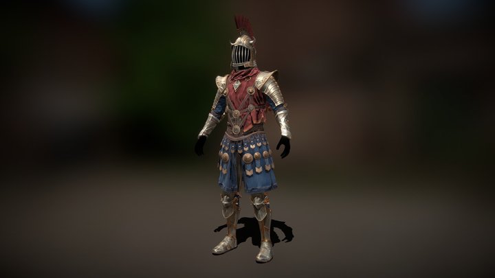 Skywind Imperial Templar armor 3D Model