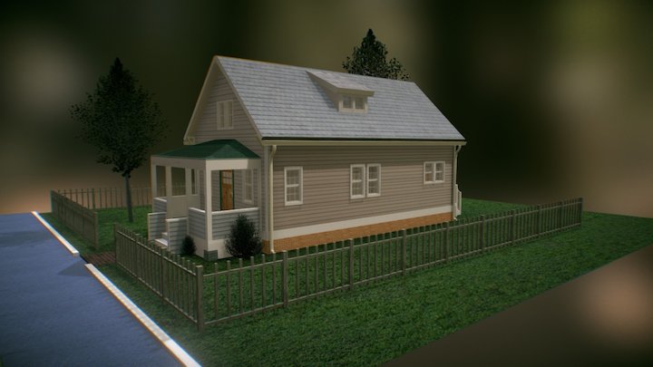 Hestia House 3D Model