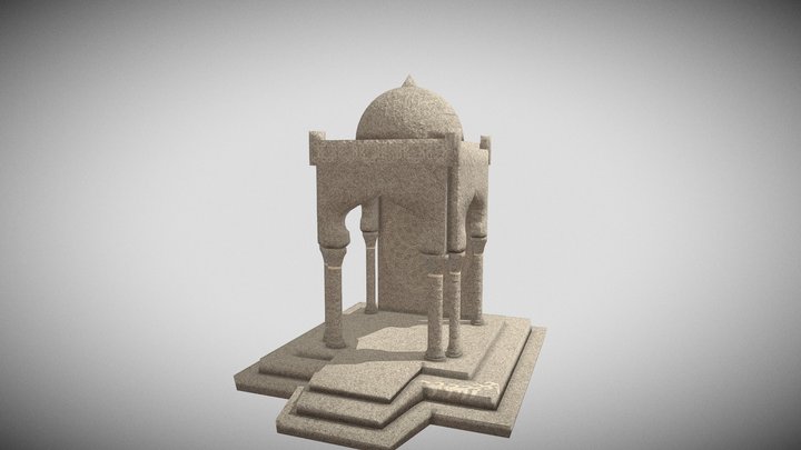 Arabic dome structure 3D Model