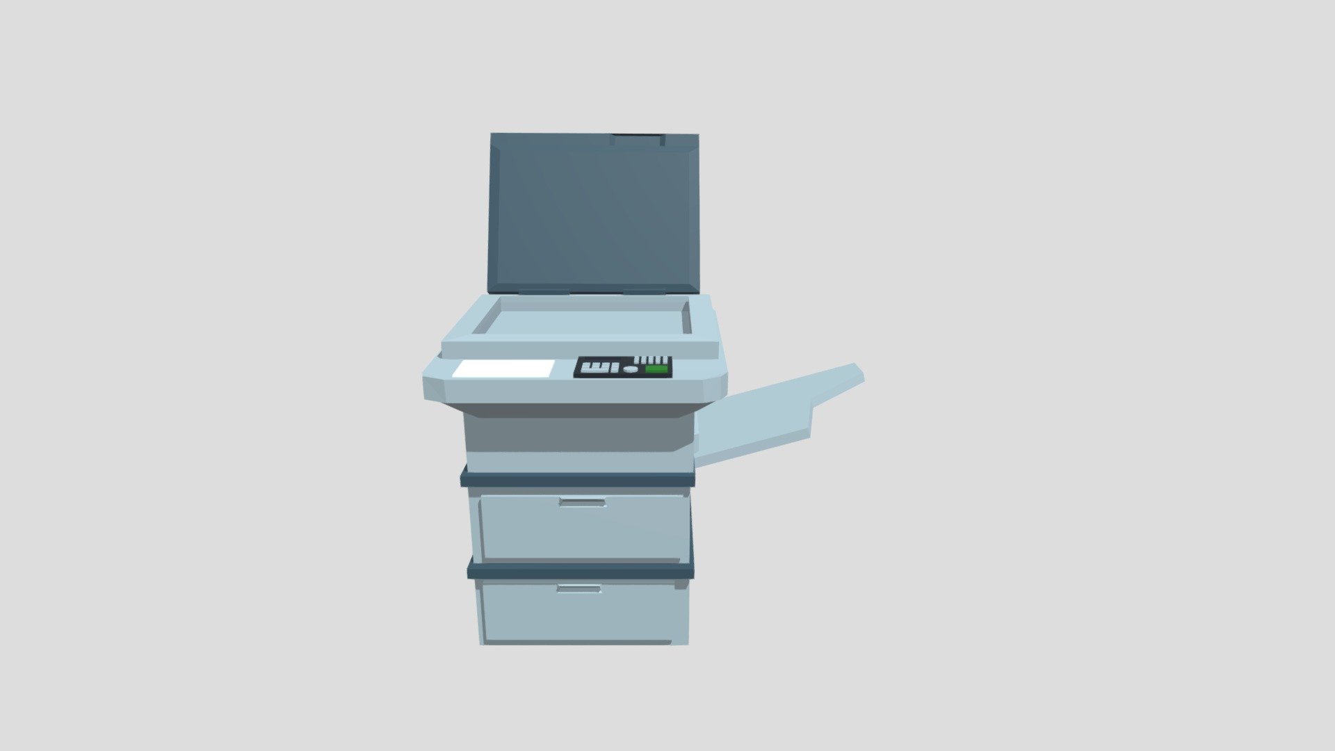 printer — Sketchfab embed 3D viewer