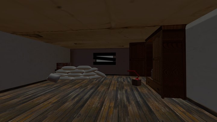 2 salas Predio 3D Model