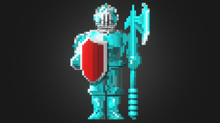 Knight - Wolfenstein 3D 3D Model