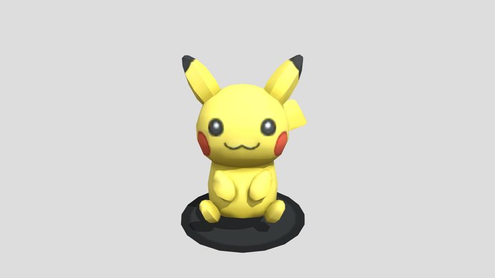 [Pokemon OR/AS] Pikachu Doll – Modello 3D gratuito STL