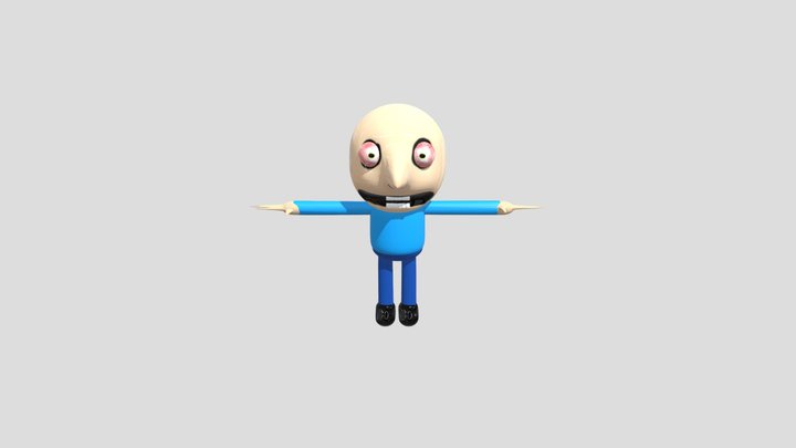 Creepy Guy 3D Model