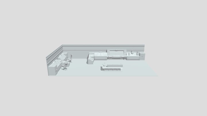 Ark Control Room (Command Center) 3D Model