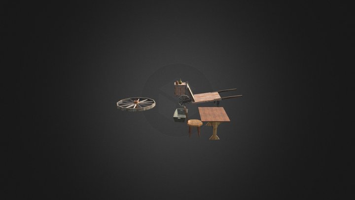 objects set 3D Model