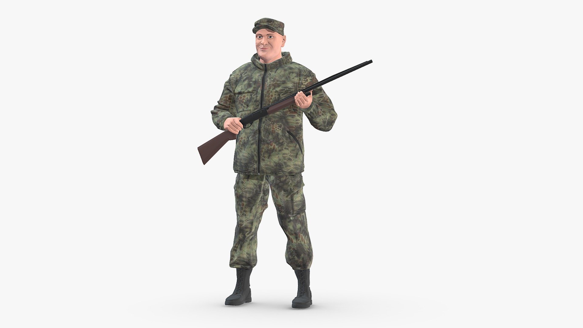 Hunter 0226 - Buy Royalty Free 3D model by 3DFarm [98e16c9] - Sketchfab ...